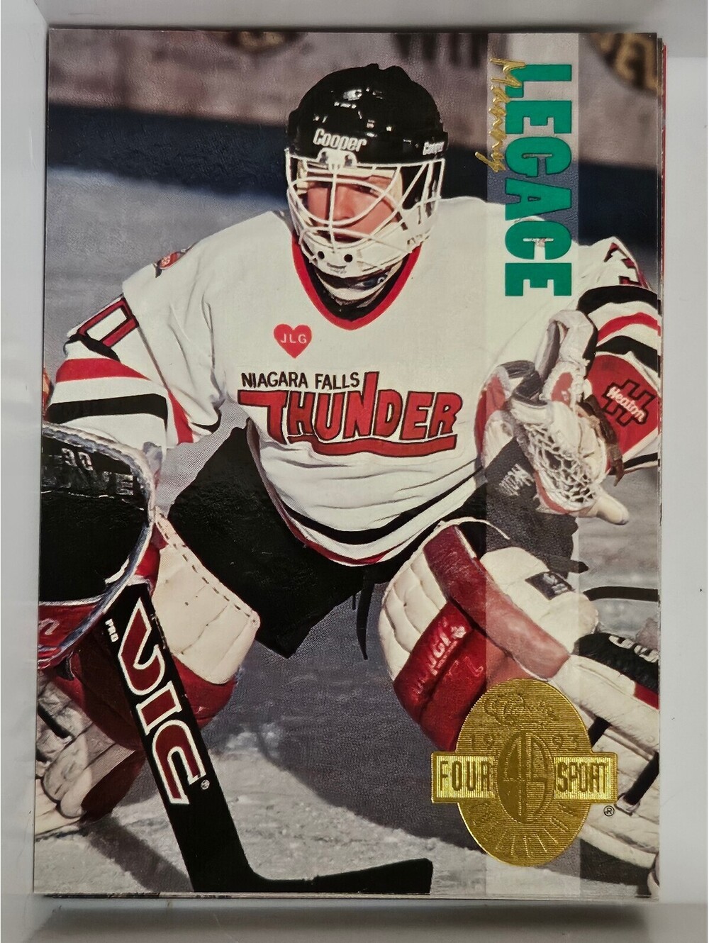 1993 Manny Legace #227 93-Clas-HKC#1 Hockey